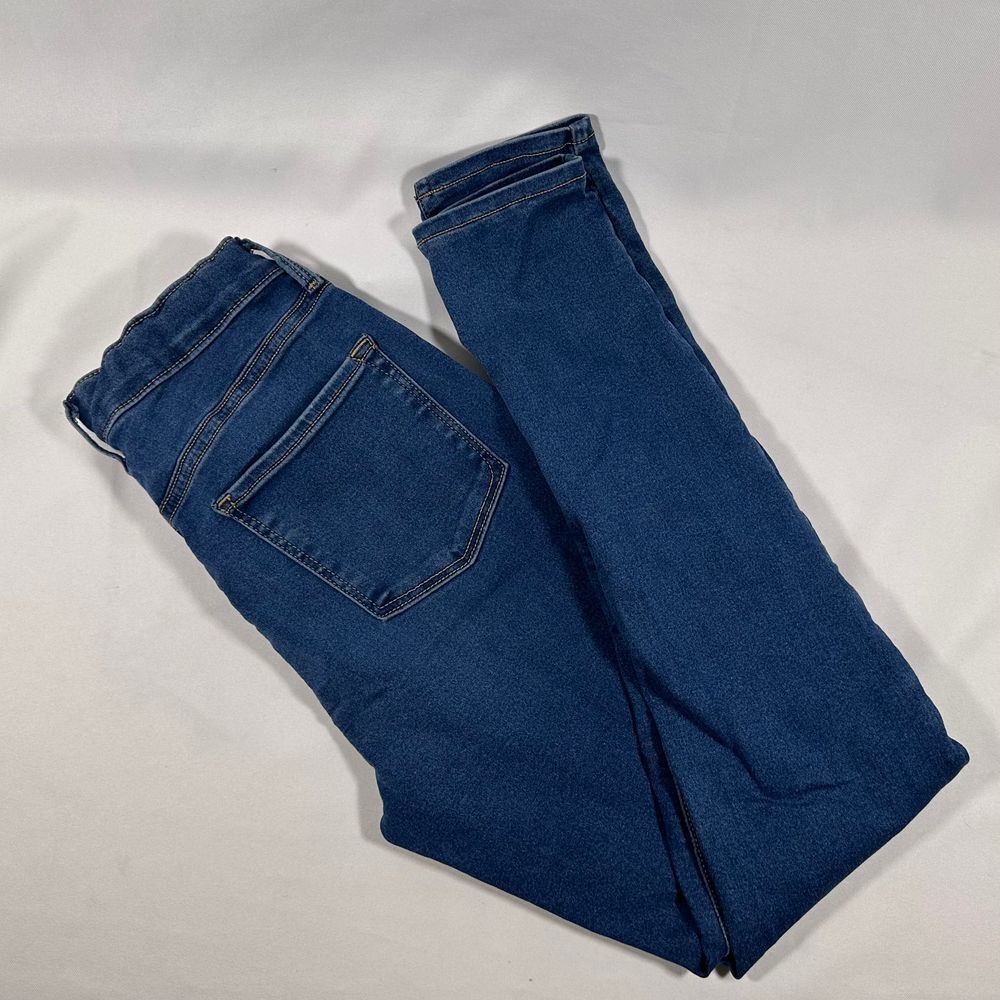 Old Navy High-rise Rockstar Jeggings 360 Stretch Blue Skinny Jeans Girls size 18